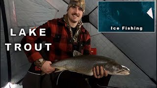 Finicky Mid Winter Lake Trout