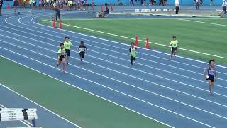 小学男子100m4組目 第75回葛飾区民体育大会春季陸上競技大会20220417