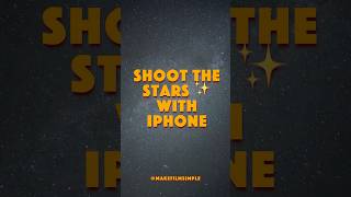 Night Sky With Iphone Iphonephotography Nightphotography Tutorial Phototutorial