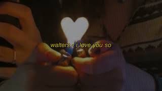 walters - i love you so [ sped up ]
