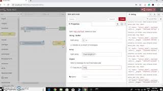 Adding Split node