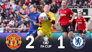 Manchester United vs Chelsea 2-1 | Women's FA Cup Semi Final 14/04/2024