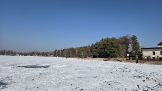 Jezioro Białe Okuninka, Dziki Trener, brak zimy.