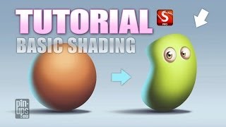 Autodesk Sketchbook Pro Tutorial : Basic Shading