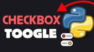 Python Panel Web App Tutorial #6 | Working with Checkbox and Toggle in Panel