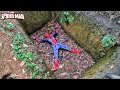 Spider-man Terjebak Di Lubang Buaya, Mencari Ultraman, Kamen Rider, Ultraman Ginga, Zero, Geed, Orb