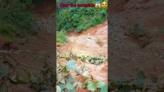 Over the landslide😱😱😍 #shorts #viral #nofear #trending #risk