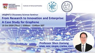 IAS NTU Seminar | From Research to Innovation \u0026 Enterprise: A Case Study for Graphene - Shen Zexiang