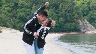 BEST SURPRISE ENGAGEMENT PROPOSAL ON LAKE SUPERIOR!