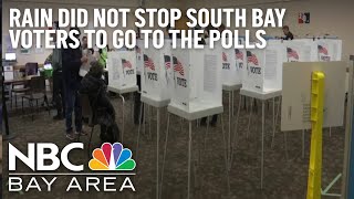 Voters Discuss Issues on Election Day