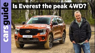 2023 Ford Everest V6 review: Sport | Popular Isuzu MU-X 4WD rival put through 4x4 SUV off-road test