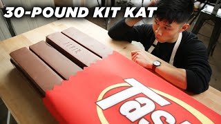 I Made A Giant 30-Pound Kit Kat