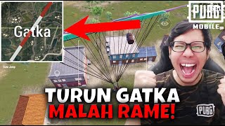 GATKA MENGERIKAN! AWAL NYA SEPI TERNYATA RAME BANGET! KOTA TERBAIK! - PUBG MOBILE