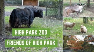 Friends of High Park | A full tour of the High Park Zoo | Fall Tour