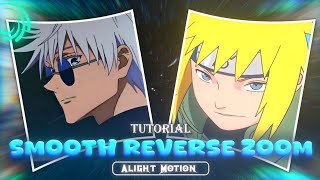 How to Make Smooth Reverse Zoom in Alight Motion 🔥 (Step-by-Step + XML)
