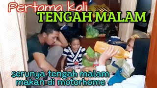 ROADTRIP SURABAYA 2, TENGAH MALAM, ANAK ANAK NGAJAK MAKAN DI MOTORHOME