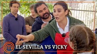 El enfrentamiento entre El Sevilla y Vicky | MasterChef Celebrity 4