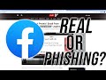 Email from Facebook, is it REAL?  Learn to Spot Phishing & Protect Your Data!
