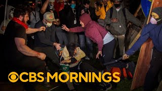 New details on clashes at campus protests and more top stories
