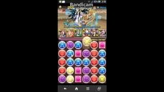 [パズドラ]第６回チャレンジダンジョン　レベル7　ハトホル 運ゲー