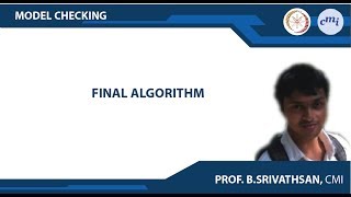 Final algorithm
