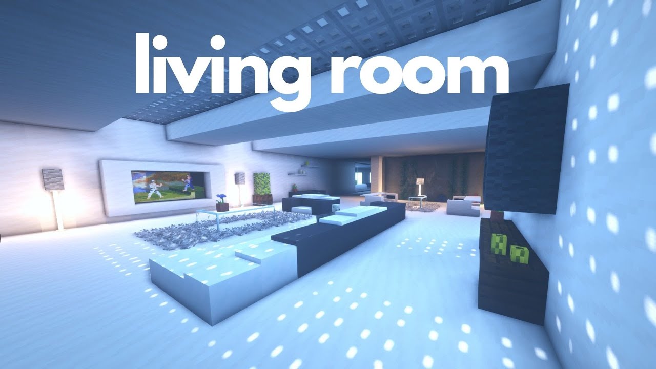 Minecraft Modern Living Room Tutorial Bryont Blog