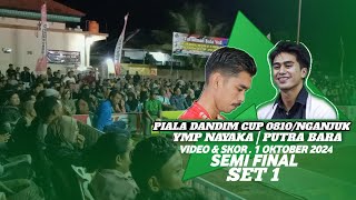 SEMI FINAL GEMPAR FAHRI SEPTIAN - KRISTO, KEVIN RUZA, YMP NAYAKA Vs PUTRA BARA DANDIM CUP NGANJUK