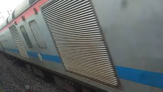 YPR Howrah Duronto Skipping Santragachi Jn at flat 80Kmph