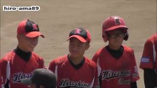 《中学硬式・ミズノ旗》　宇部ボーイズ 対 広島北ボーイズ　【ダイジェスト後編】　20190811