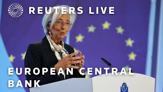 LIVE: European Central Bank president speaks following monetary policy meeting