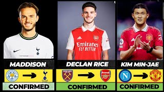 LATEST CONFIRMED TRANSFERS 💥SUMMER TRANSFER WINDOW 2023 Ft Rice, Maddison 🔥 #summertransfers2023
