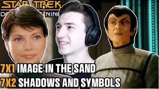 SEASON 7! STAR TREK DS9 7X1/7X2 Image in the Sand + Shadows and Symbols REACTION!!