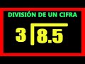 ✅👉 Divisiones de 1 Cifra con Decimales