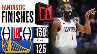 Final 5:45 WILD ENDING Clippers vs Warriors 👀| February 14, 2024