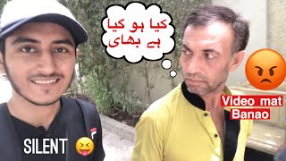 Vlogging With Strangers and Say Nothing Must Watch this Funny Vlog by RealRashidAli