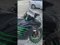 【kawasaki ninja zx14r】大型バイクあるある　盛大にファンが回っております shorts