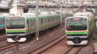 E231系×E233系の混結同士！上野東京ラインvs湘南新宿ライン