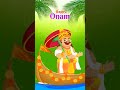 Onam Thiruvonam | Happy Onam | Onam Greetings | Malayalam Onam Pookalam #shorts #youtubeshorts