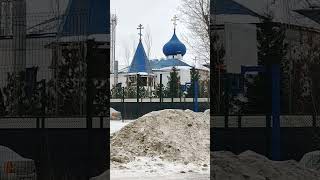 Mother Russia, the Urals.The bell of the Orthodox Church .