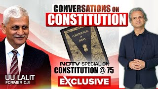 Constitution At 75 | "Very Welcome Idea": Former Chief Justice UU Lalit On Constitution Debate