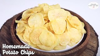 Instant Potato Chips - બટેટા વેફર | Homemade Potato Wafers | Chetna Patel Recipes