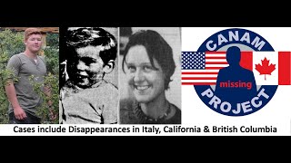 Missing 411- David Paulides Presents Cases from Italy, British Columbia and The Sierra's in Calif