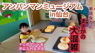 【仙台旅行part1】平日の仙台アンパンマンミュージアムの混雑度はどのくらい？〜混雑を避けてグルメも遊びも満喫する旅〜［前編］