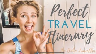 How to Make Your PERFECT Travel Itinerary | Travel Tips - The Boho Traveller