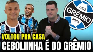 CHICO GARCIA CONFIRMA! CEBOLINHA VOLTA PRA CASA! Craque RETORNA ao TRICOLOR! noticias DO GRÊMIO HOJE