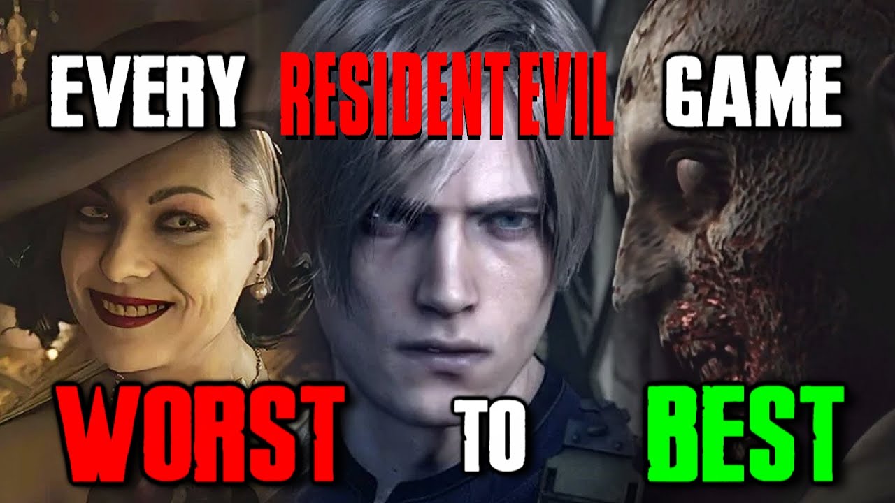 EVERY Resident Evil Game Ranked From Worst To Best - YouTube