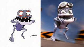 funny Crazy Frog Axel F / Drawing meme