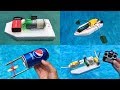 4 Simple ideas How to Make a Toy Boats