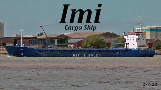 Imi Cargo Ship on the River Mersey