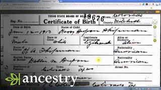 Researching Your Relatives From the Lone Star State | Ancestry